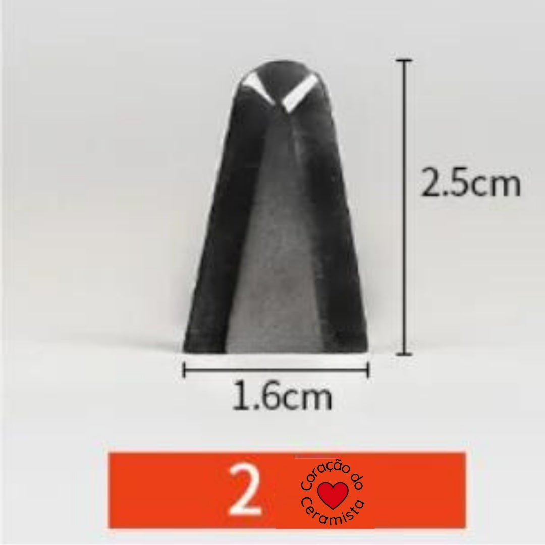 Esteca de Aço de Tungstênio para Cerâmica — 16 Modelos para Aparar e Acabar