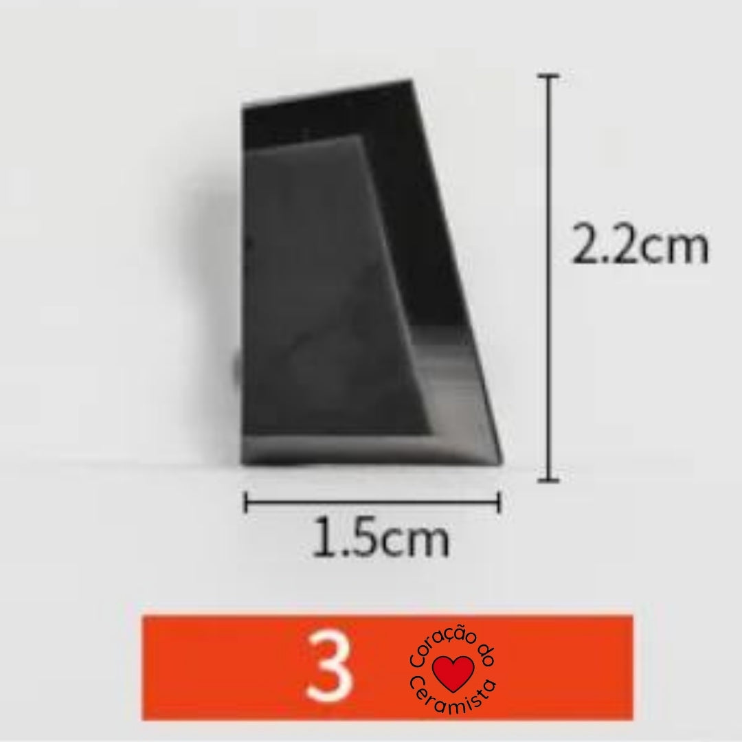 Esteca de Aço de Tungstênio para Cerâmica — 16 Modelos para Aparar e Acabar