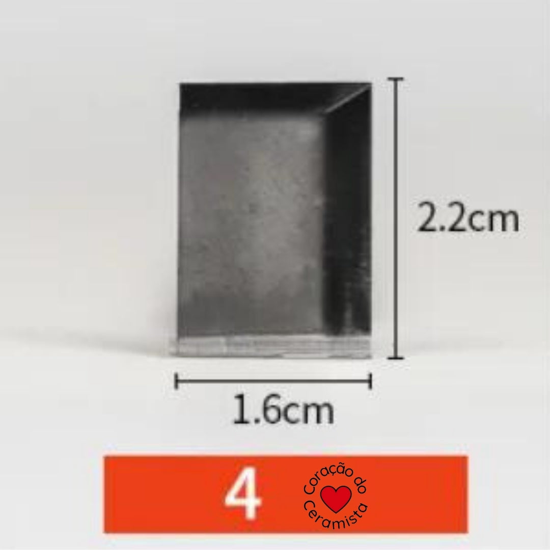 Esteca de Aço de Tungstênio para Cerâmica — 16 Modelos para Aparar e Acabar