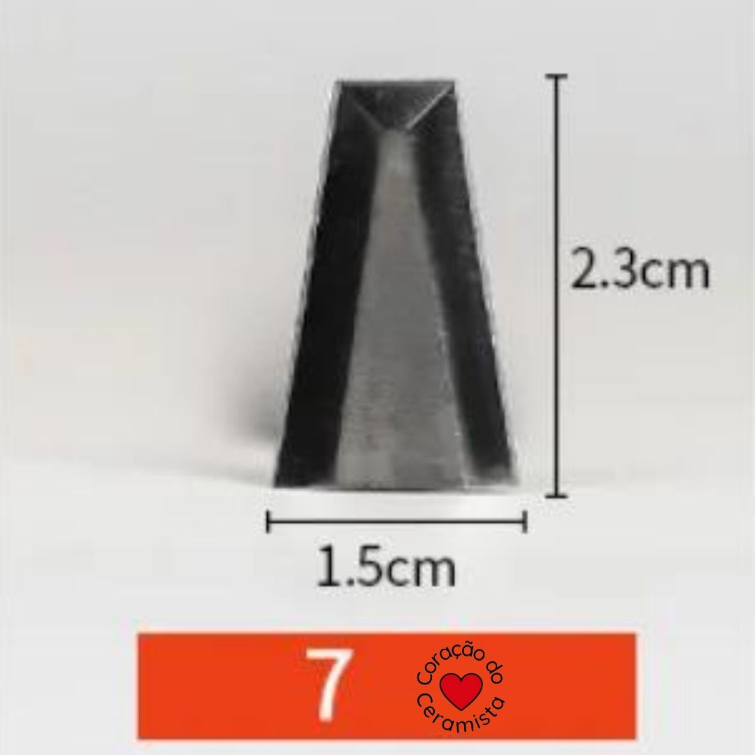 Esteca de Aço de Tungstênio para Cerâmica — 16 Modelos para Aparar e Acabar
