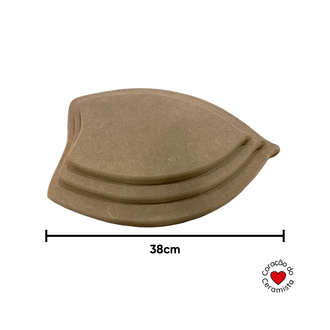 Moldes para placa de argila feitos em MDF 25mm diversos formatos diferentes