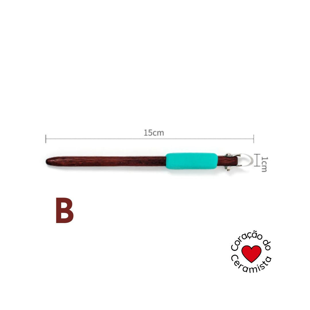 Ferramentas de Carving para Argila — Escolha A, B, C ou Conjunto ABC