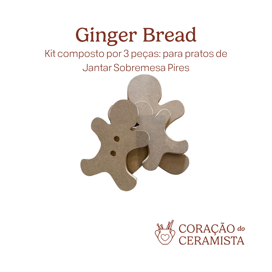 Moldes em MDF para placas de argila