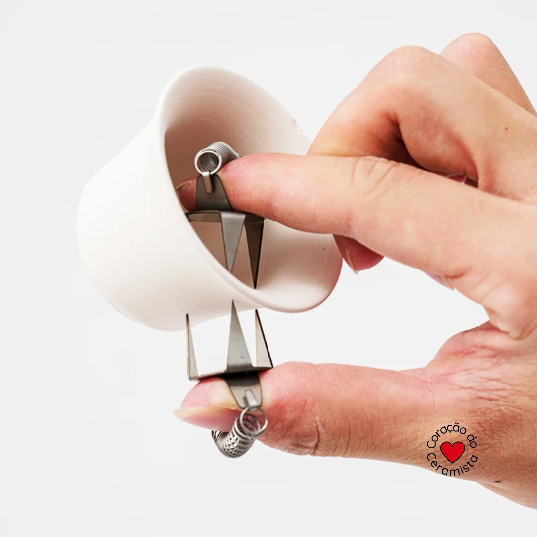 Pinça de Mergulho para esmaltação de cerâmica