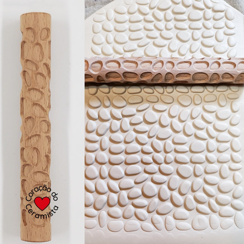 Rolo de Textura para argila