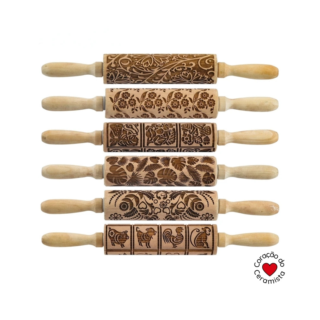 Rolos de Textura para Cerâmica