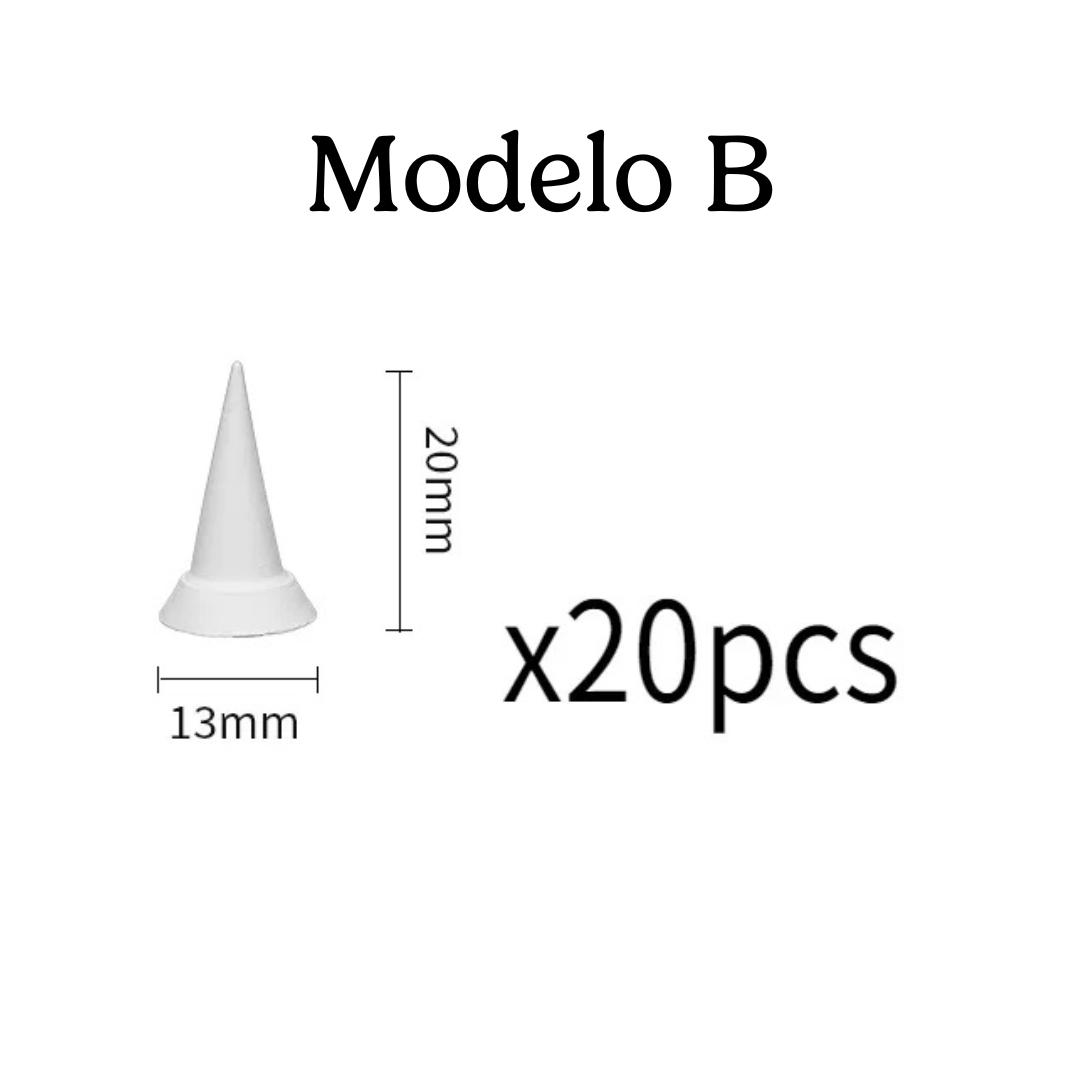 Suporte Refratário para Queima de Cerâmica – 20 Peças