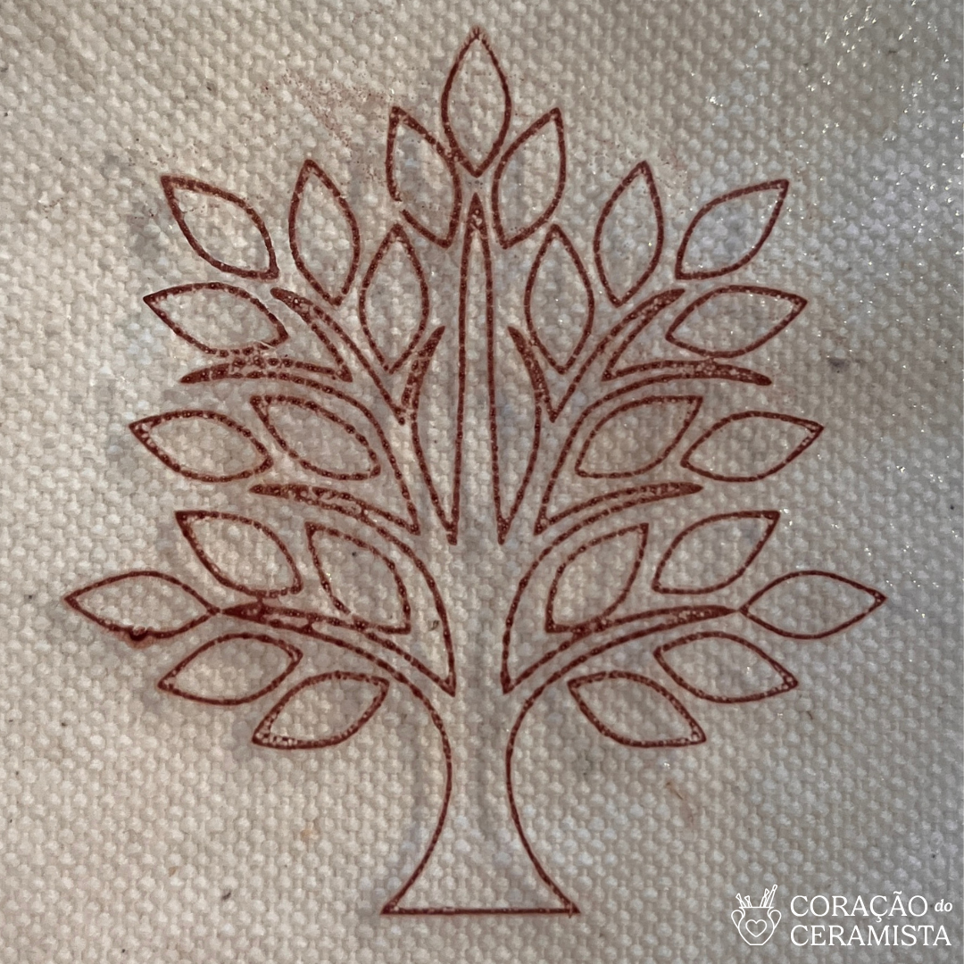 Decalques artesanais para cerâmica ou vidro - Baixa