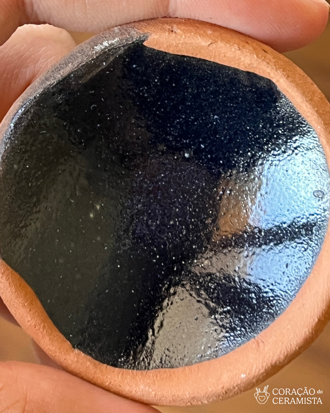 Metálico e Preto - Esmaltes ceramicos alta temperatura cone 6 e 7