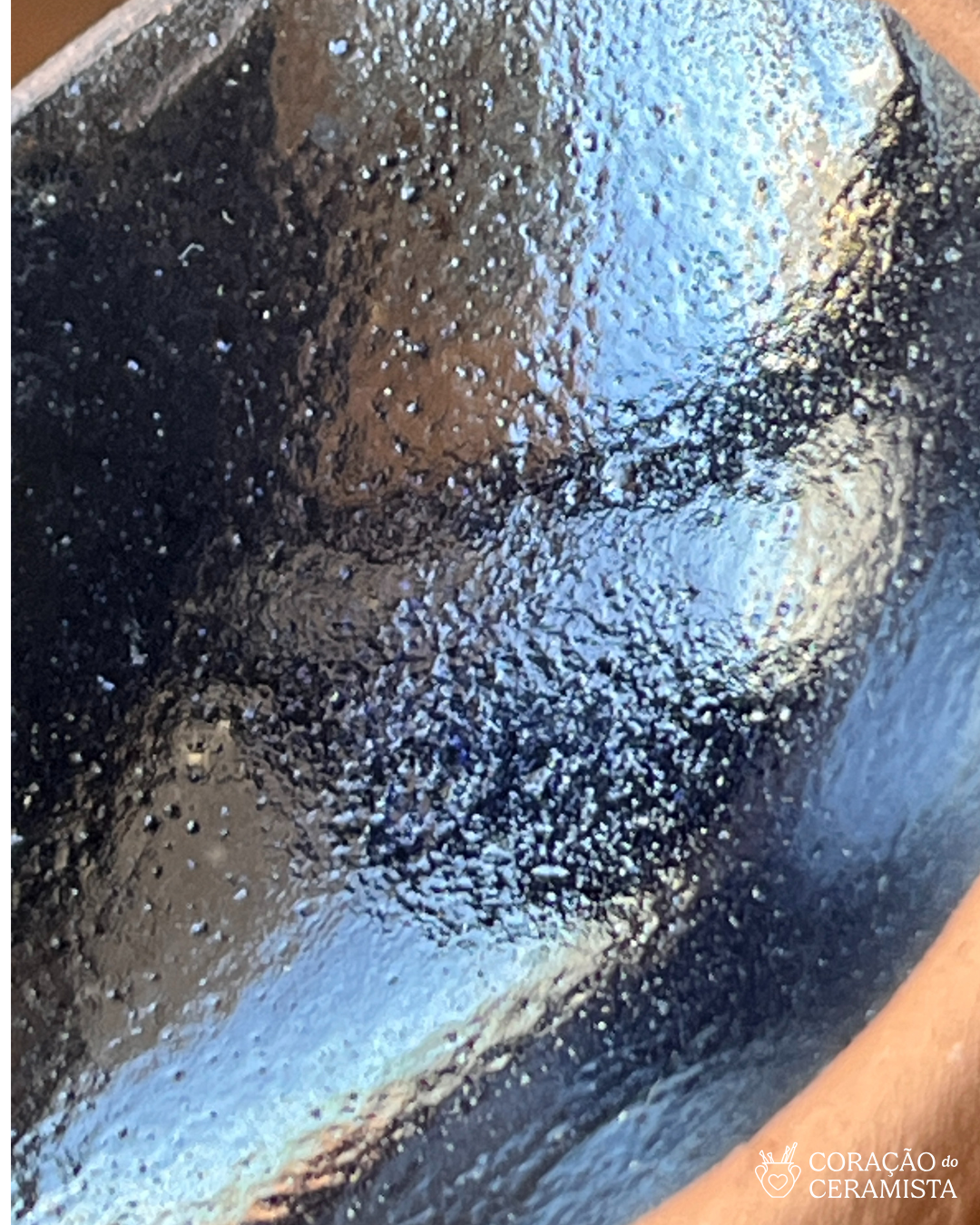 Metálico e Preto - Esmaltes ceramicos alta temperatura cone 6 e 7