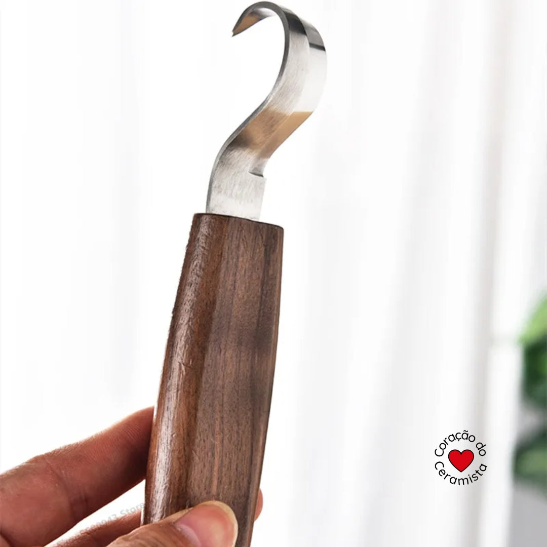 Faca para Acabamento e Escultura em Cerâmica