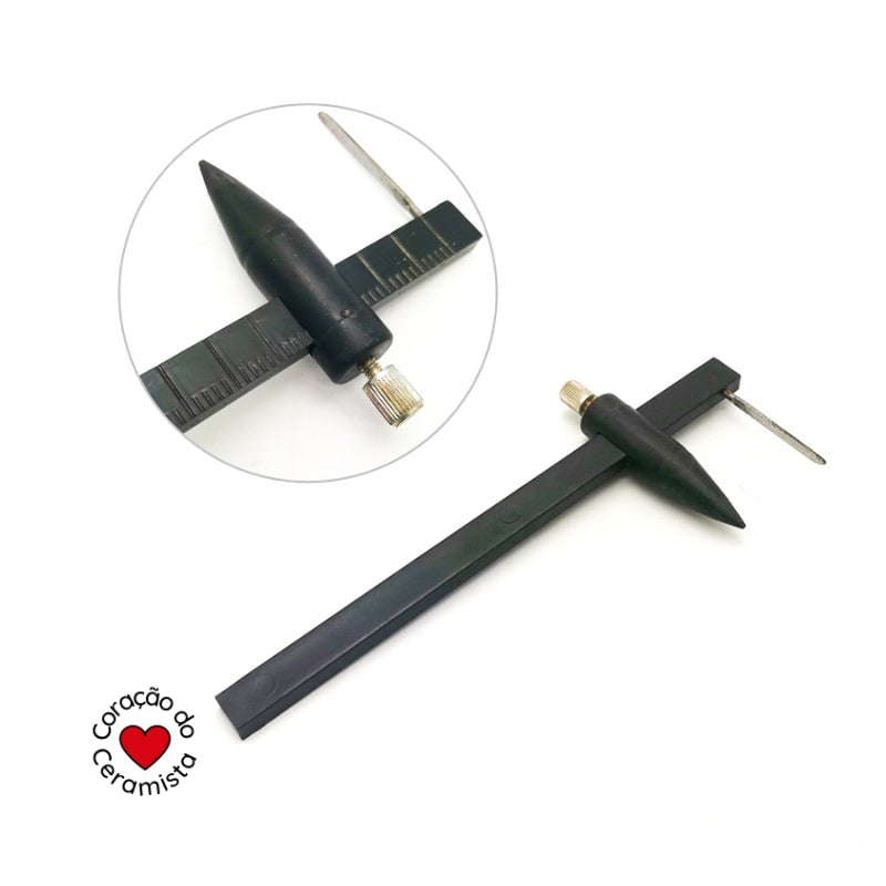 Compasso de arte cerâmica