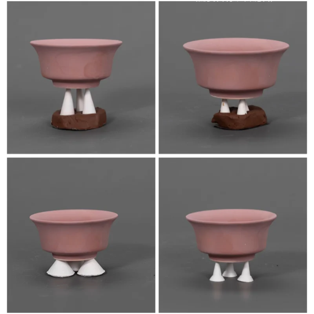 Suporte Refratário para Queima de Cerâmica – 20 Peças