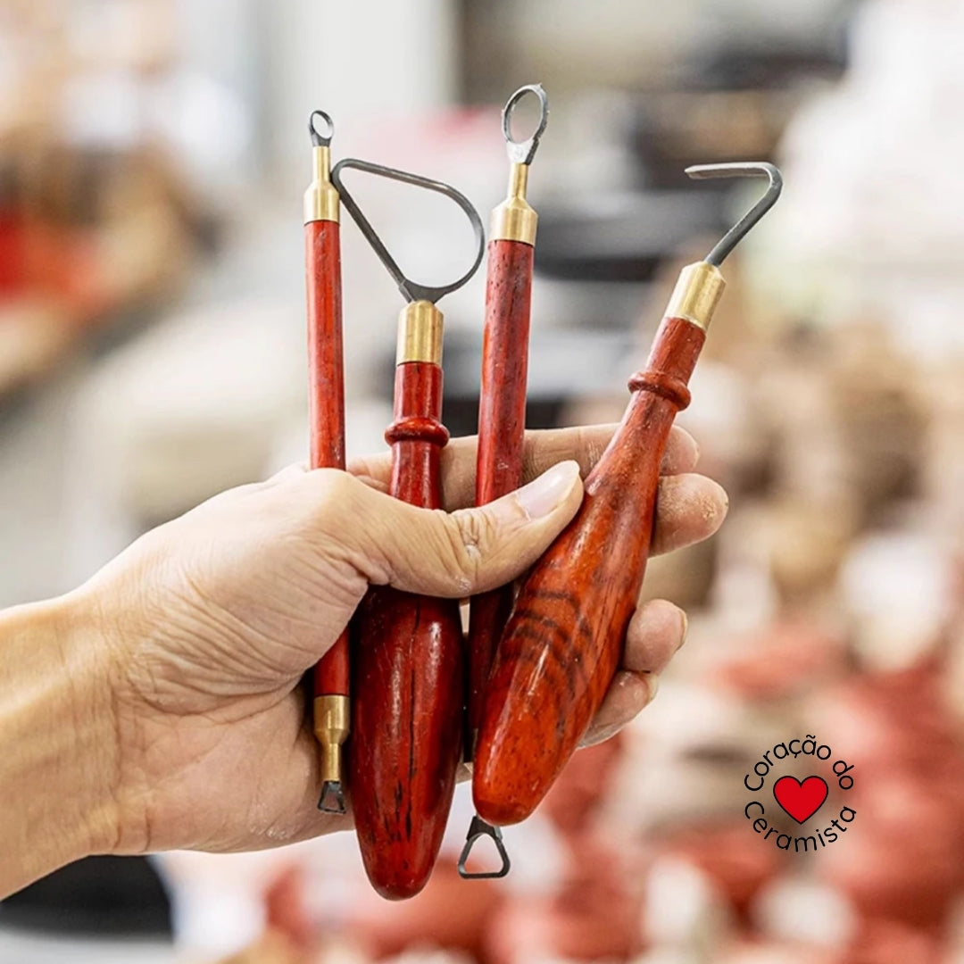 Esteca Premium para Cerâmica — Ferramenta de Precisão para Escultura e Acabamento