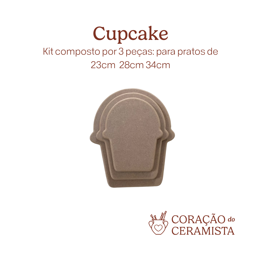 Moldes em MDF para placas de argila