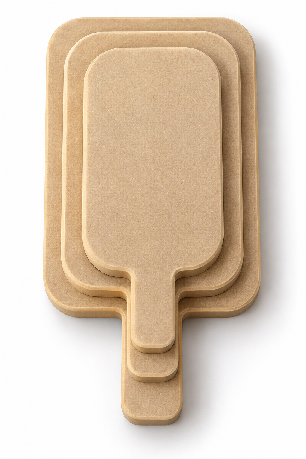 Kit de Moldes Panelinha Retangular com Cabo em MDF 25mm