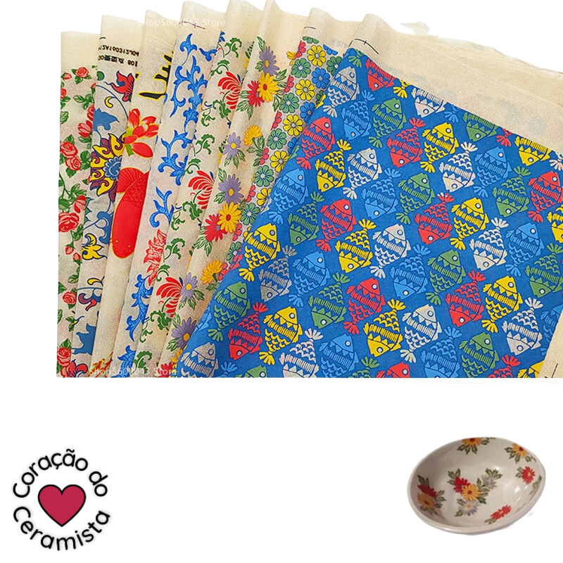 Decalques 800ºC a 1300ºC