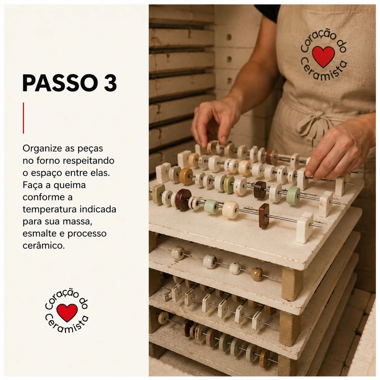 Fio de Tungstênio para Cerâmica — 1 Metro para Queima e Suspensão 1800°C