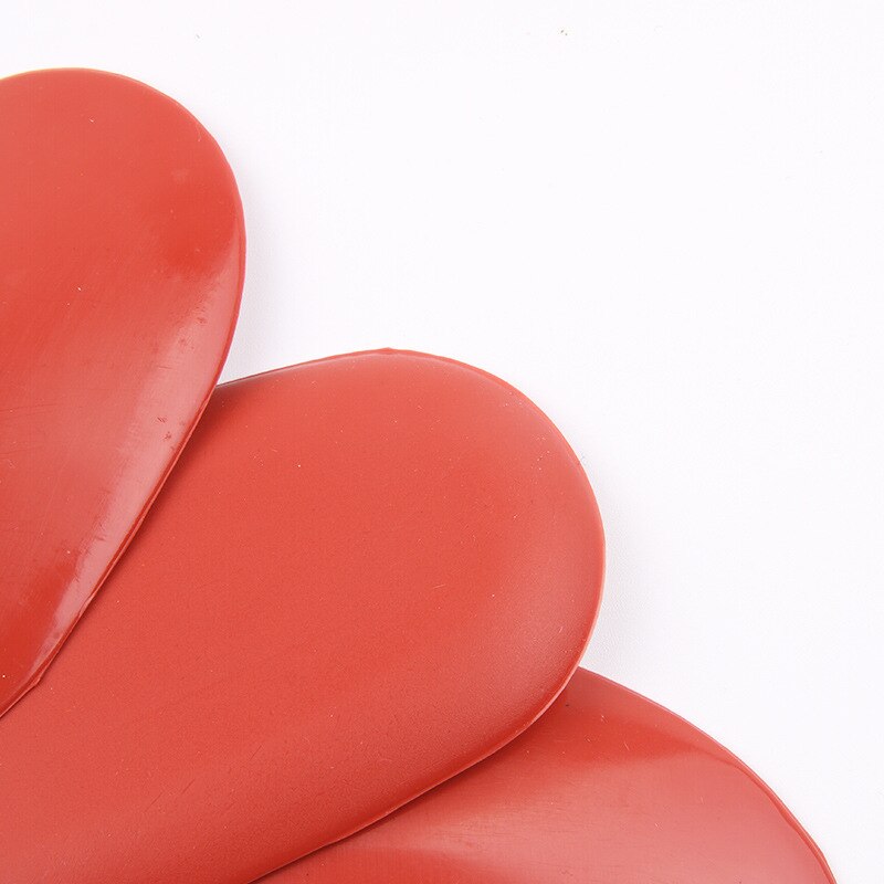 Espátulas de silicone para acabamento de peças de argila em ponto de couro