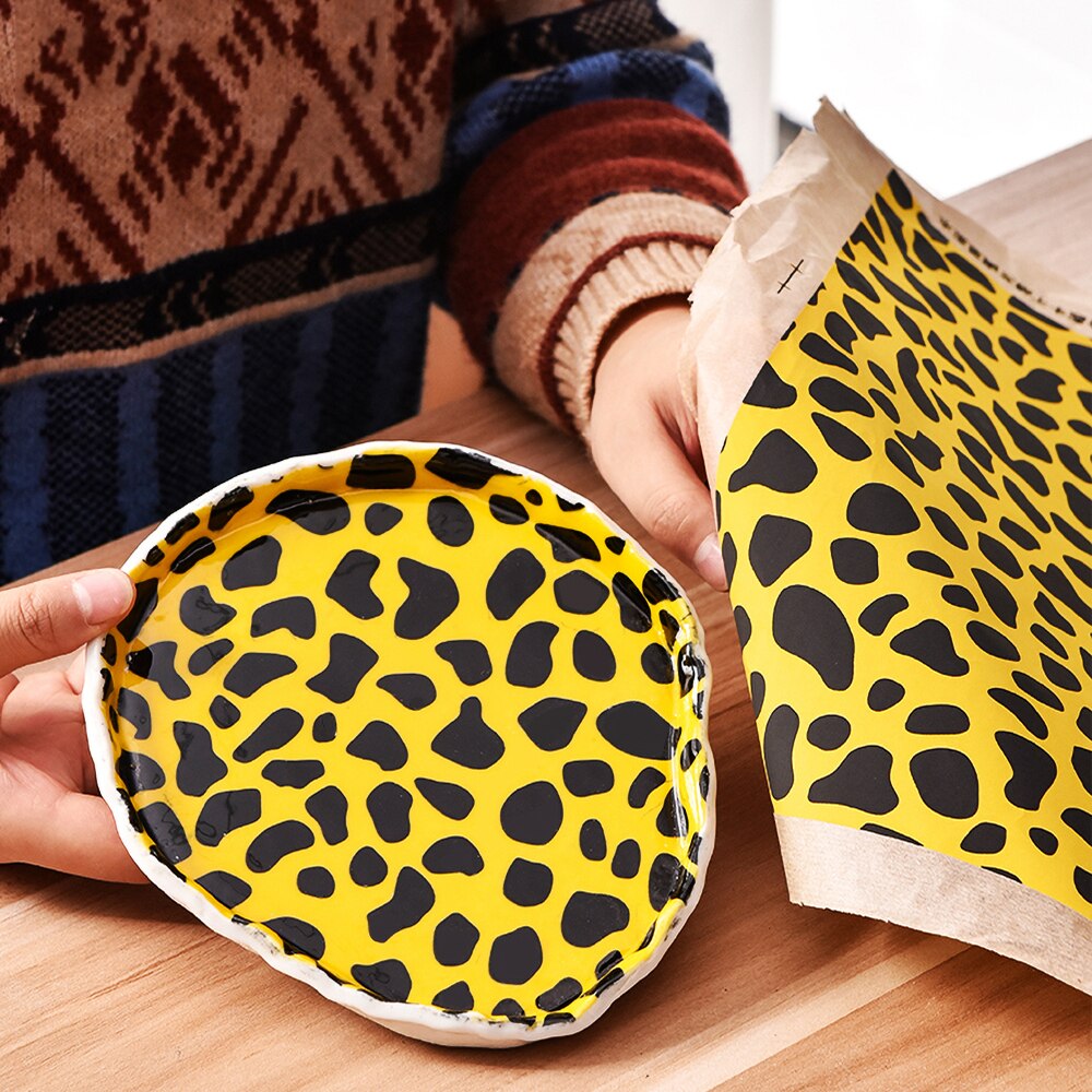 Papel de transferência cerâmico - alta temperatura - 1180ºC ~ 1250ºC