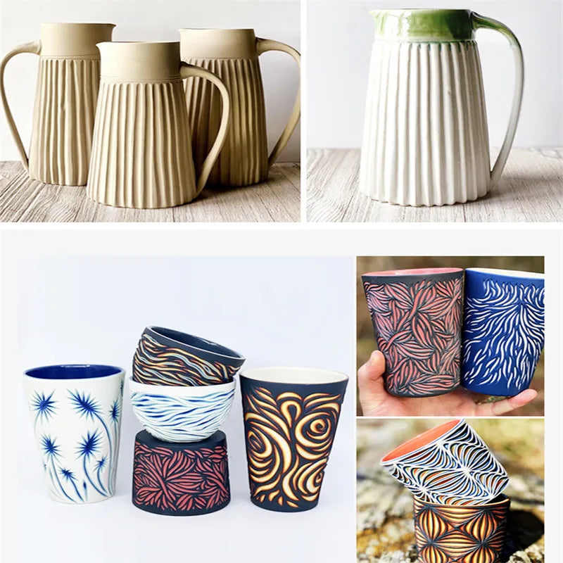 Esteca de Sgraffito para Acabamento de Cerâmica