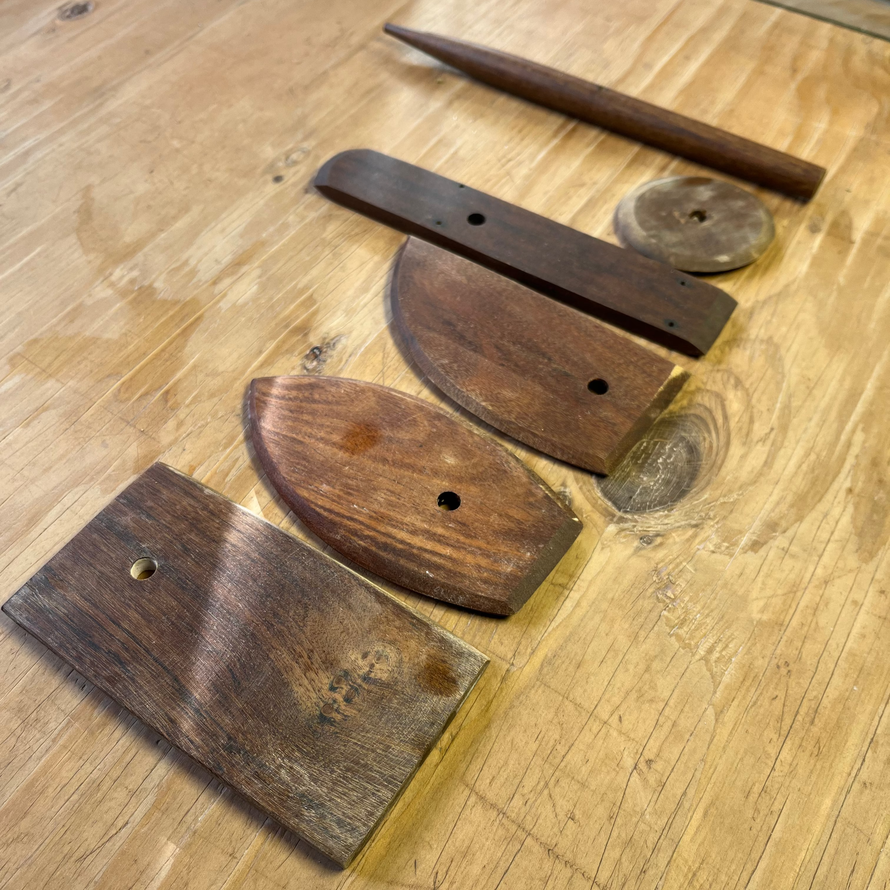 Ferramentas de Madeira para Torno – Kit com 6 Peças