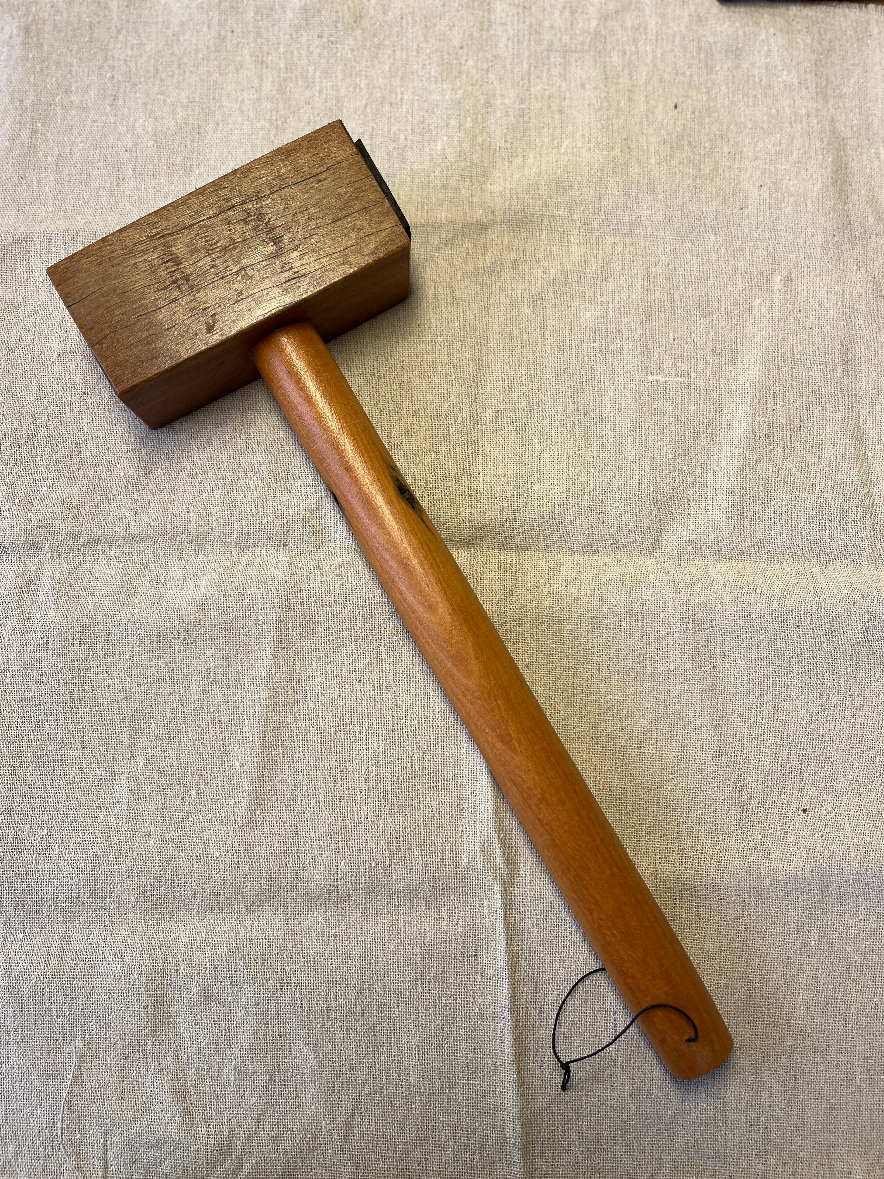 Maceta de Madeira Nobre para Argila — 35 cm