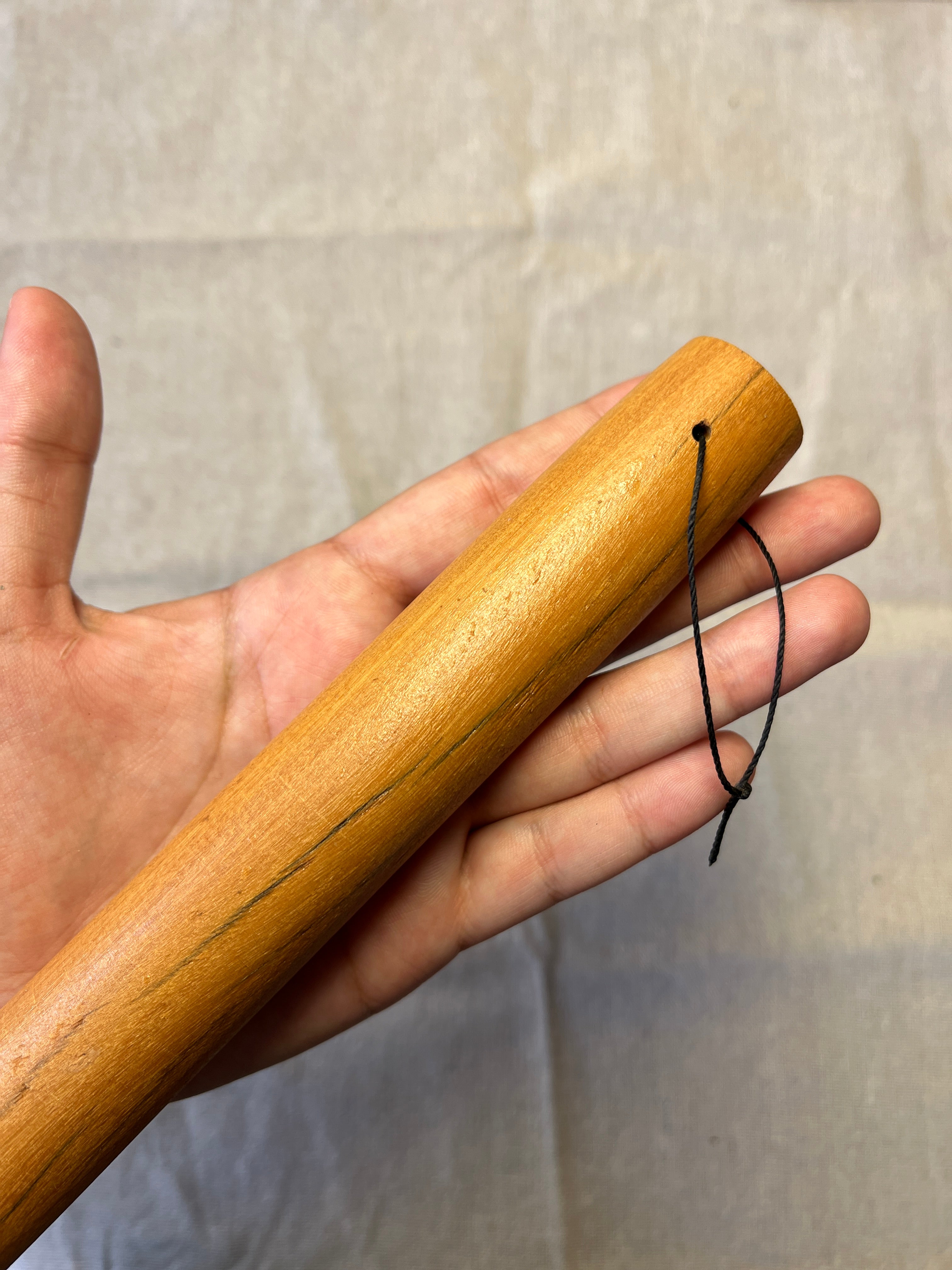 Maceta de Madeira Nobre para Argila — 35 cm
