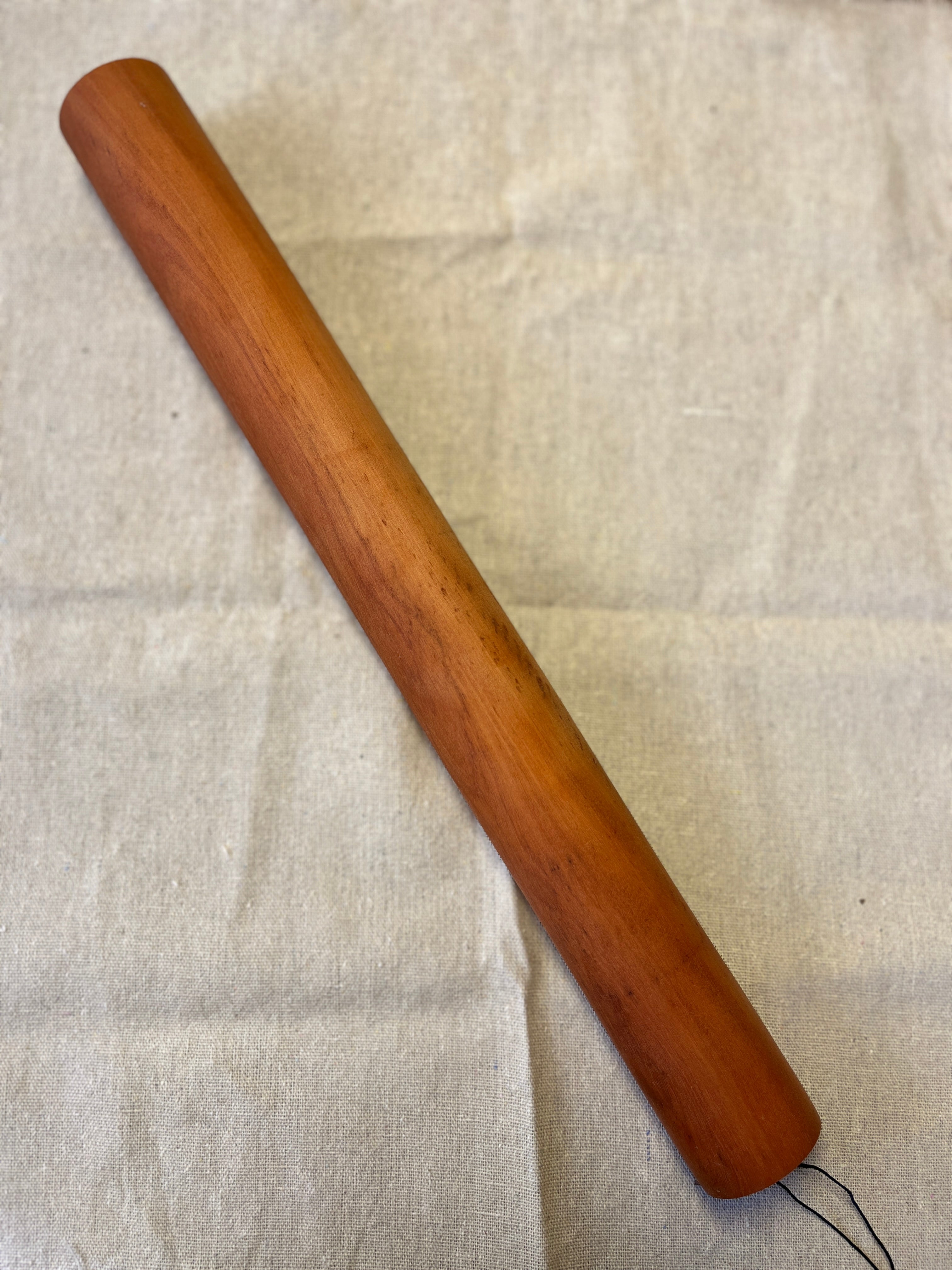 Rolo de Madeira Nobre para Abrir Placas de Argila — 40 cm