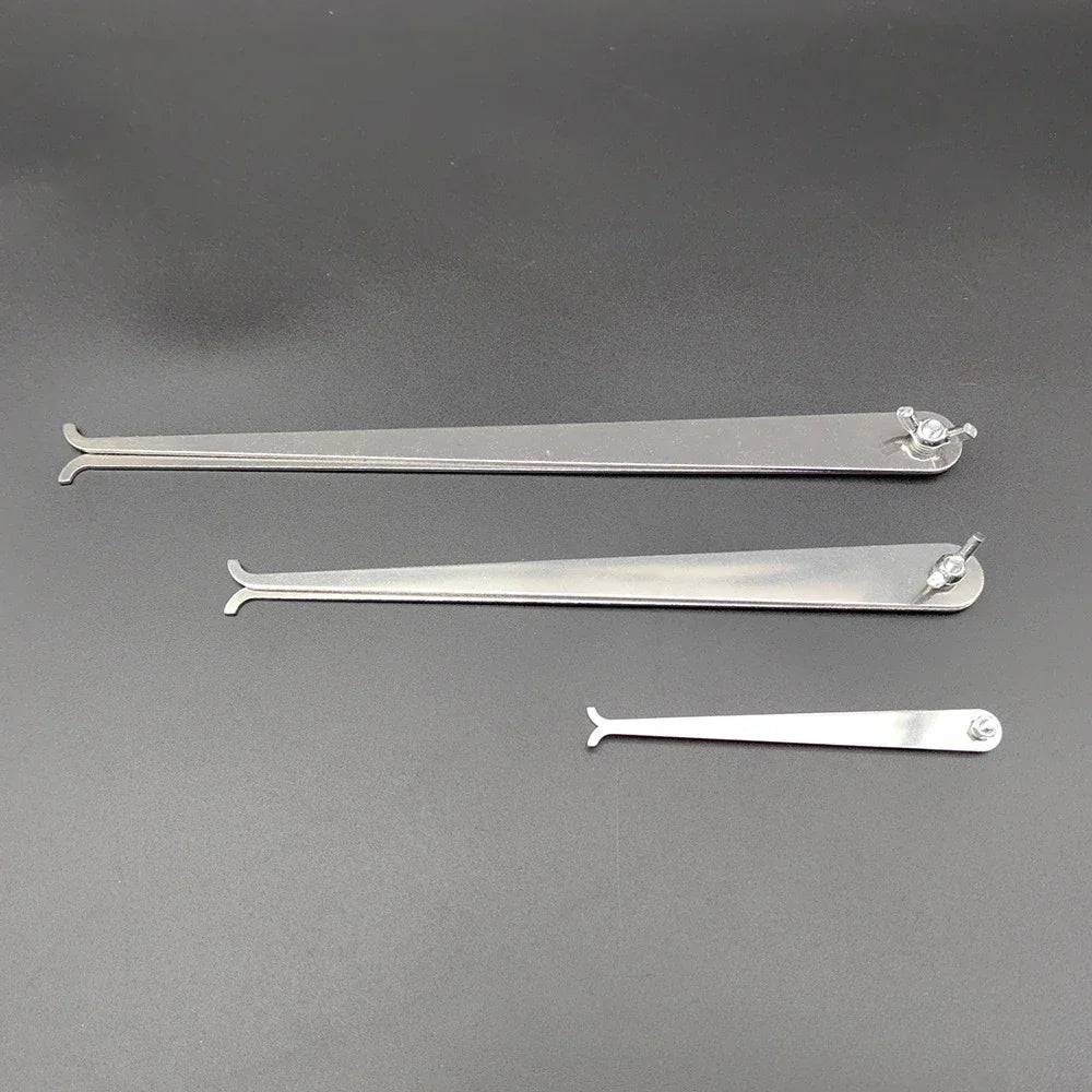 Pinça de Aço Inoxidável para Escultura de Argila – Profissão 4-6-8-10-12