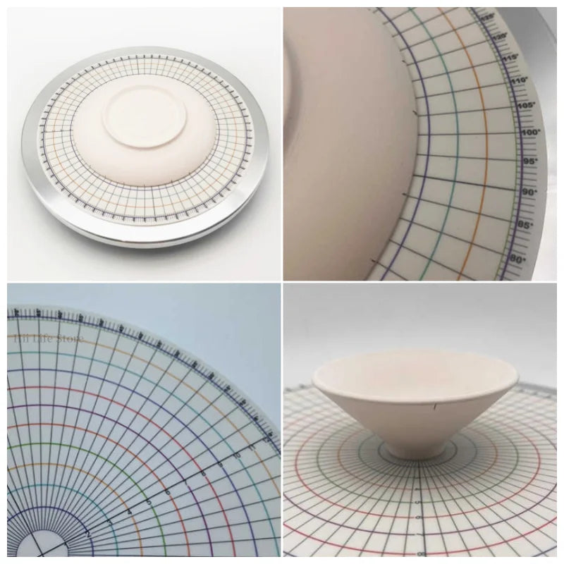 Tapete de marcações redondo 26cm de diametro