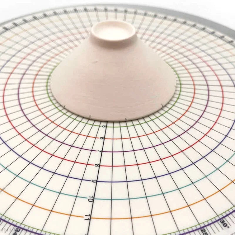 Tapete de marcações redondo 26cm de diametro
