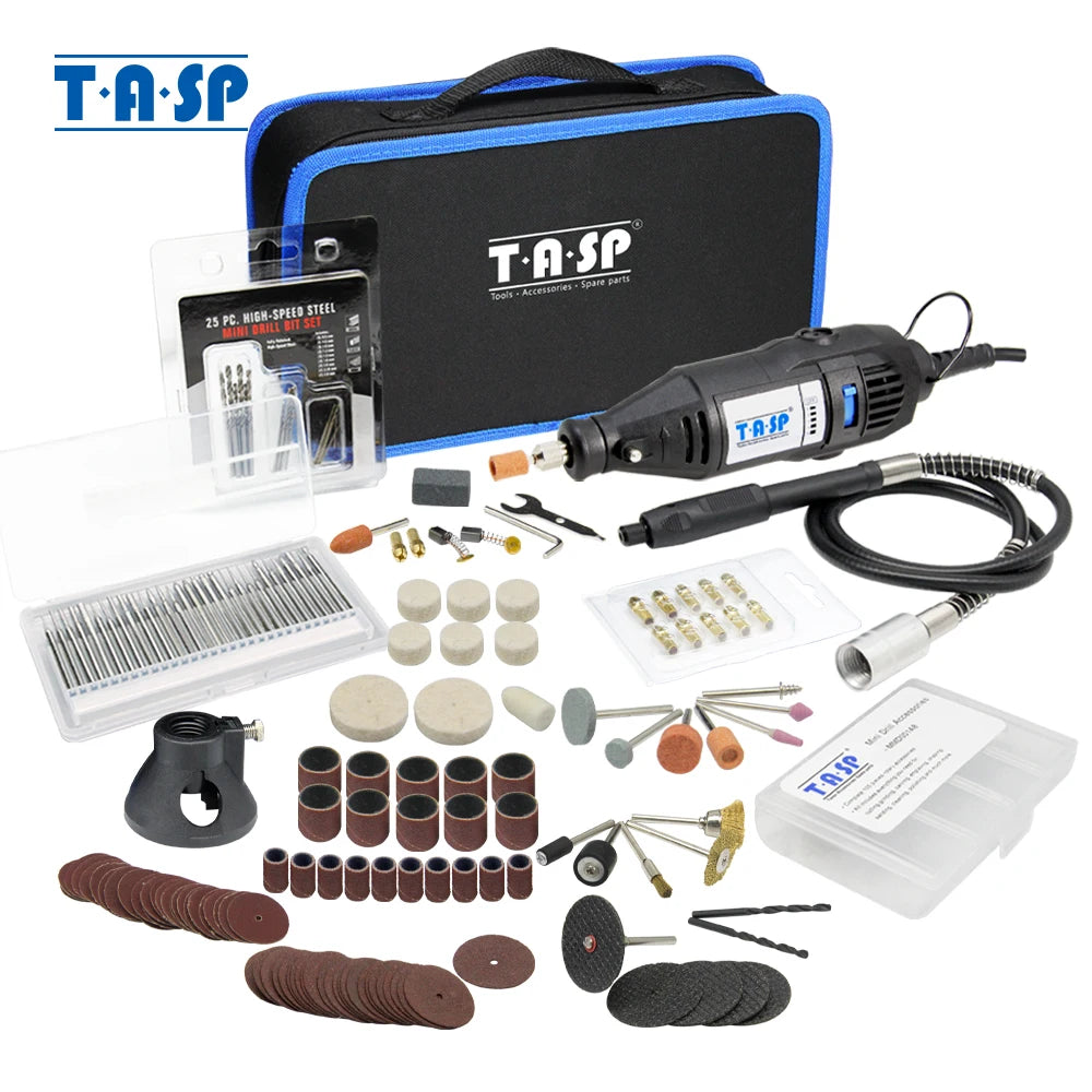 Kit de Ferramentas Rotativas TASP 220V 130W com Acessórios