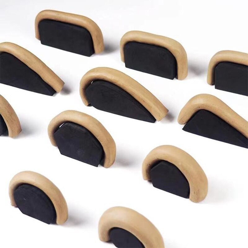 Moldes para Modelar Alças de Cerâmica — Kit com 12 Formatos