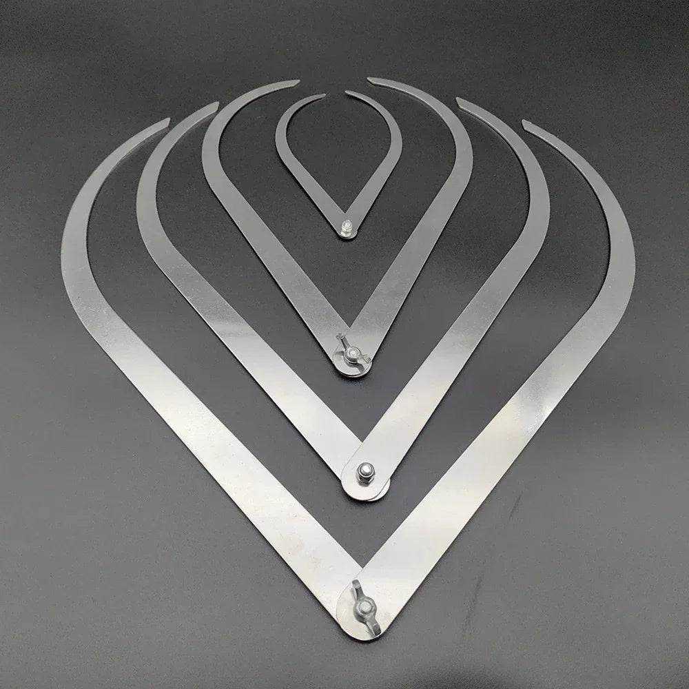 Pinça de Aço Inoxidável para Escultura de Argila – Profissão 4-6-8-10-12