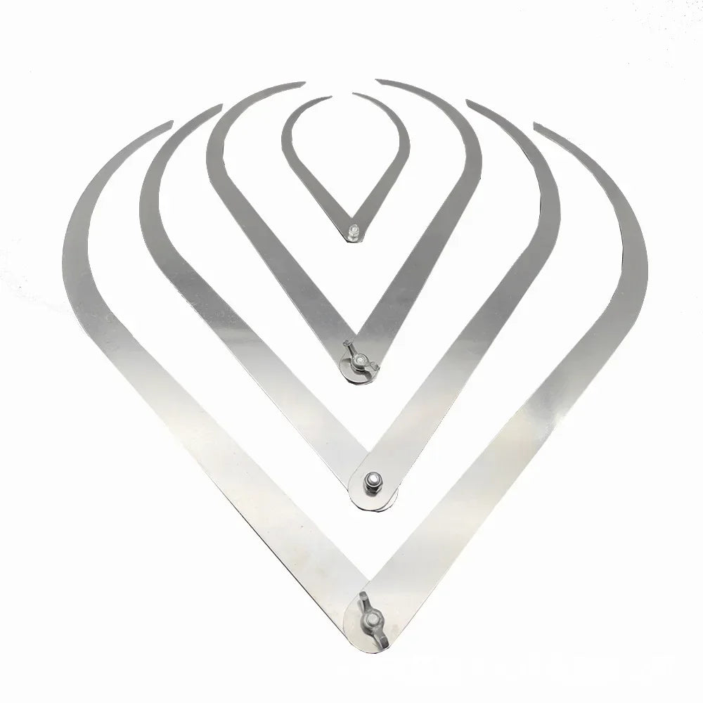 Pinça de Aço Inoxidável para Escultura de Argila – Profissão 4-6-8-10-12