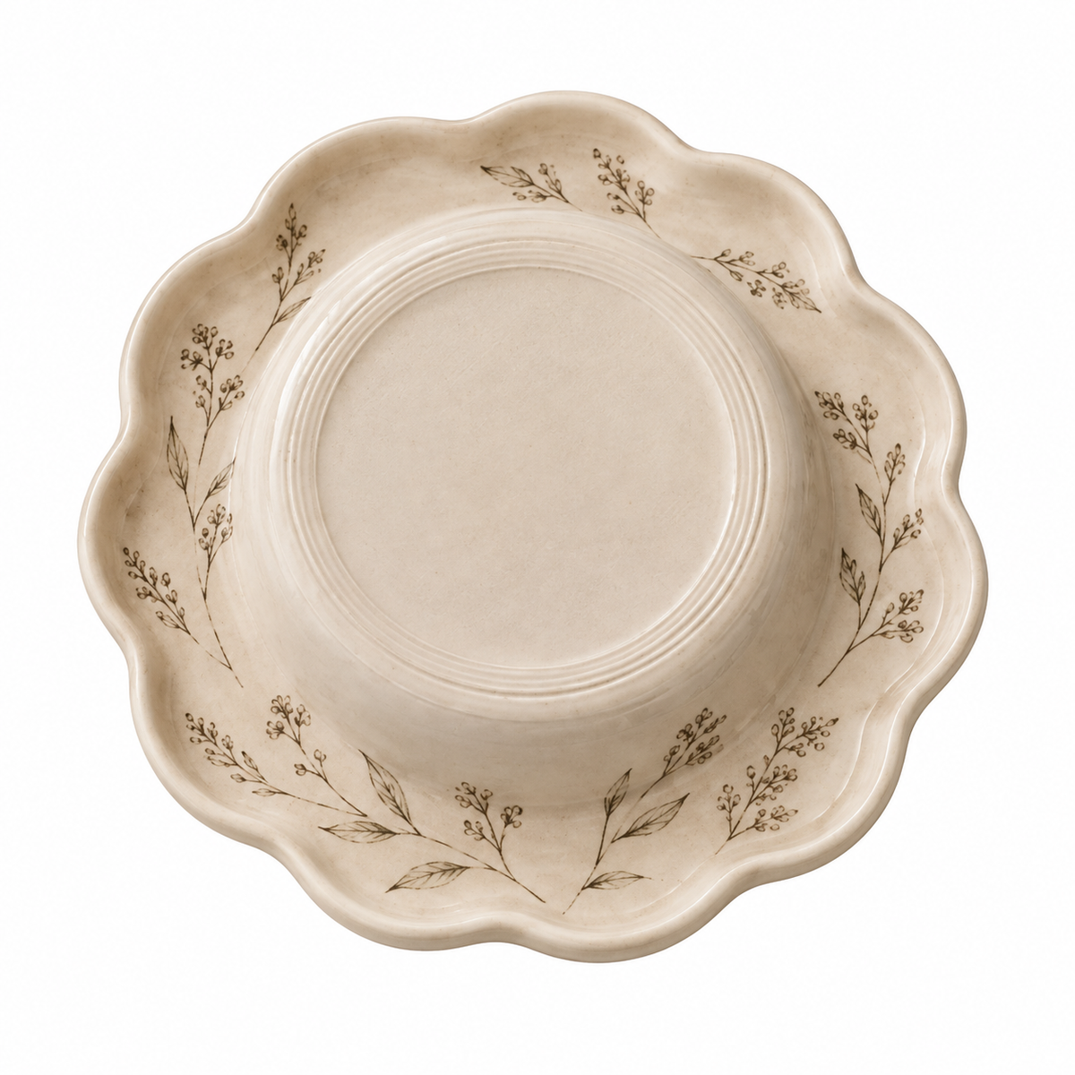 Molde + Cortador Ravioli Redondo 15cm para Cerâmica