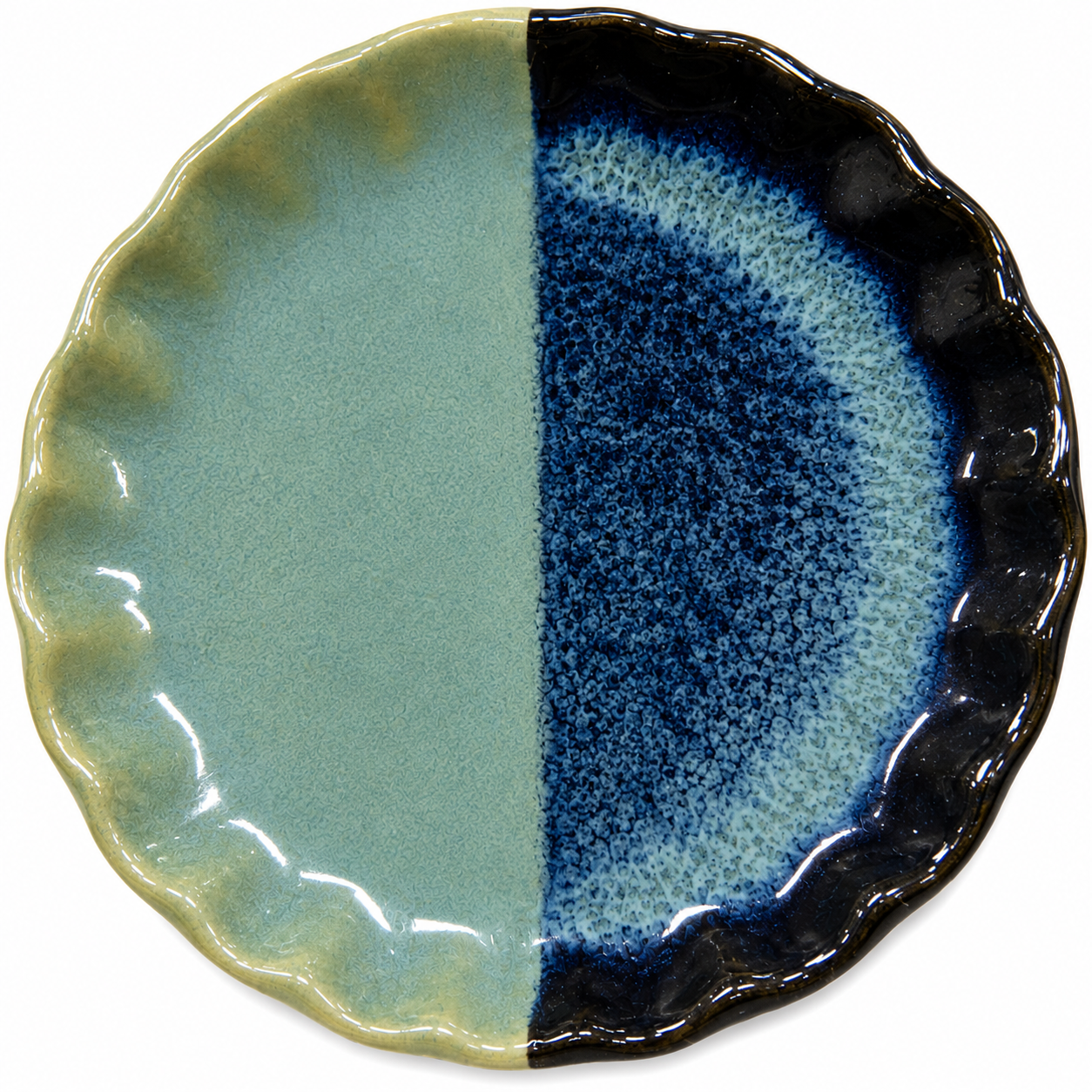 Esmalte Cerâmico Tempestade Azul Brilhante (1000°C a 1240°C)