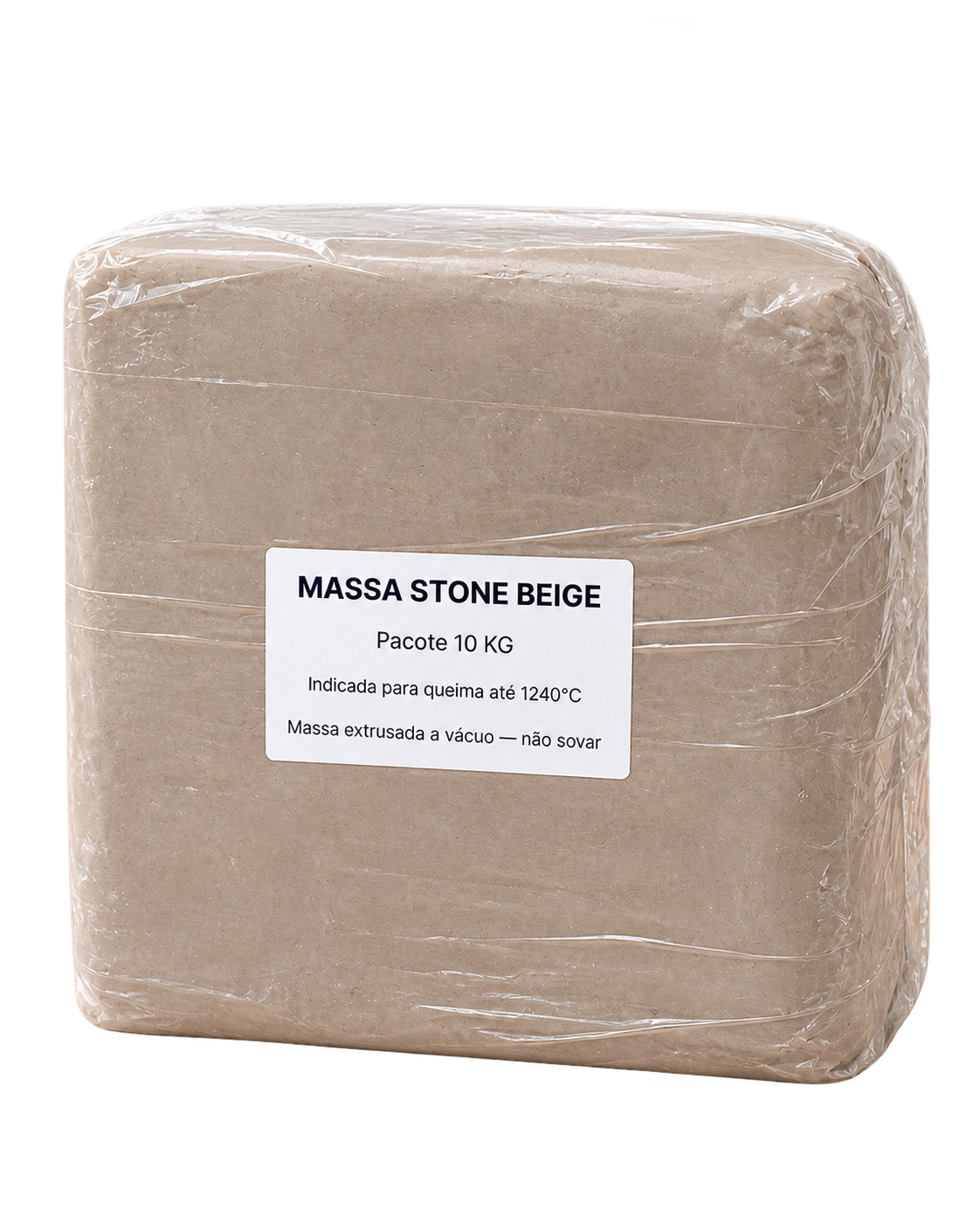 Massa Cerâmica Stone Beige 10kg (até 1240°C)