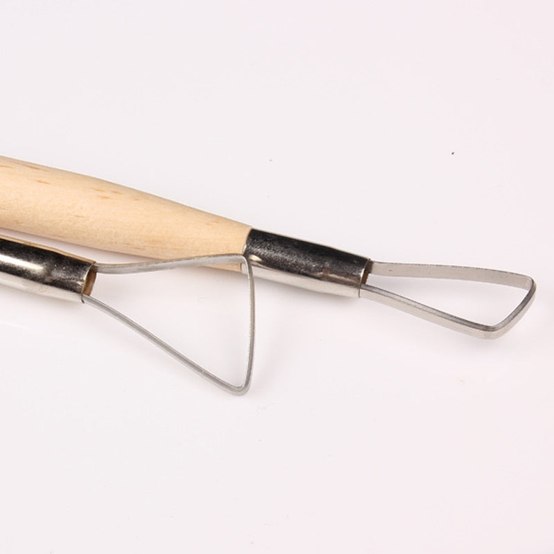 Conjunto com 6 estecas de fita ferramenta para fazer cerâmica no torno